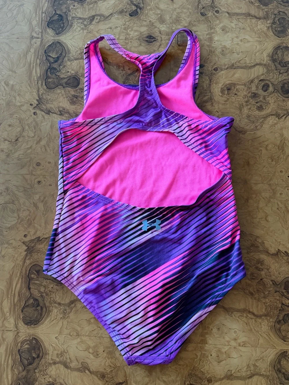 Under Armour Jetset One Piece Swimsuit Girls Size 10
